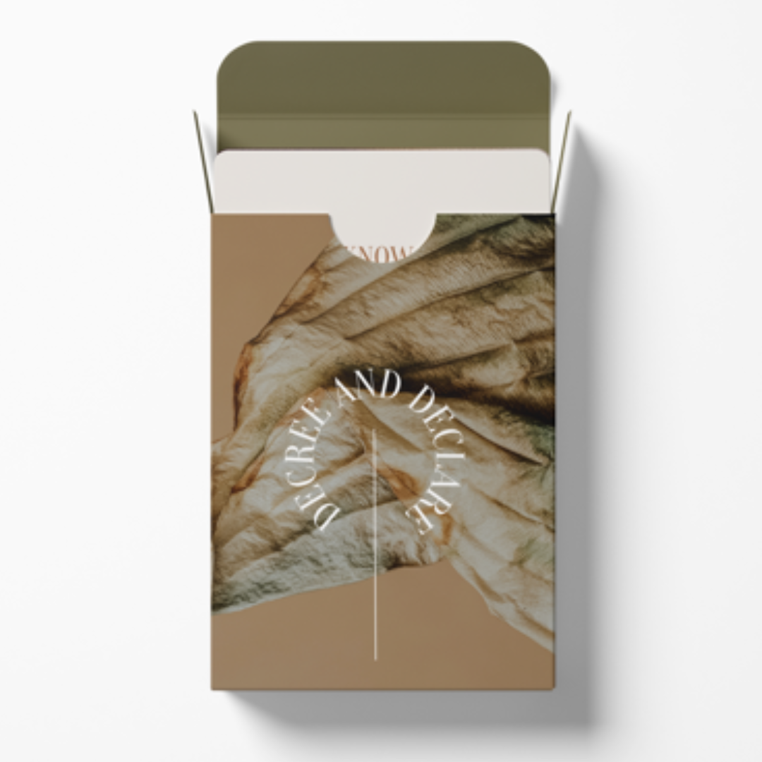 Decree and Declare Affirmation Cards