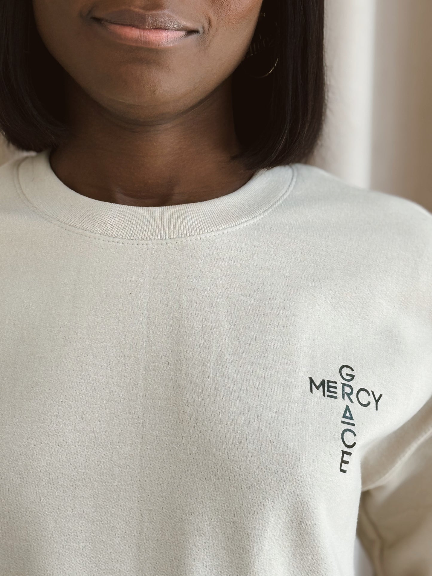 Grace and Mercy Matching Set | cream