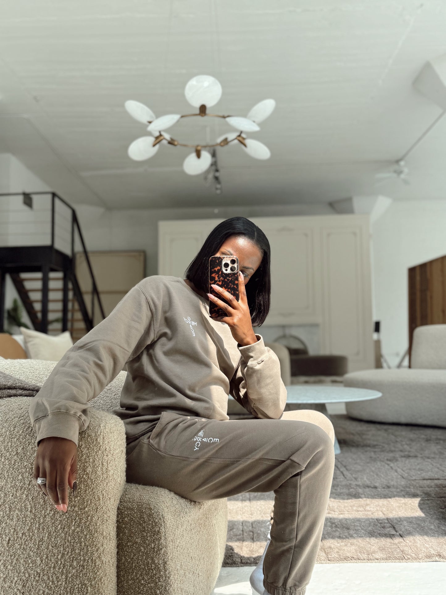 Grace and Mercy Matching Set | taupe