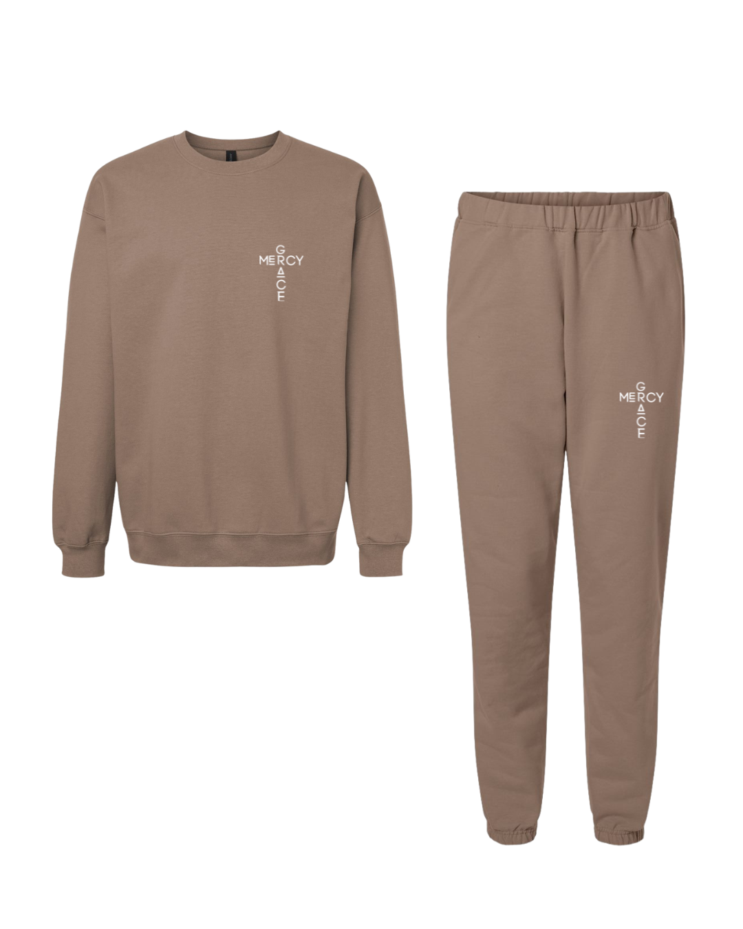 Grace and Mercy Matching Set | taupe
