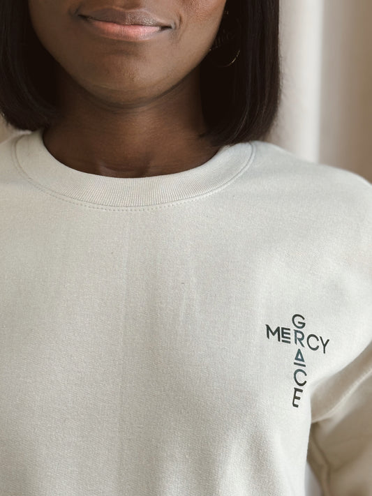 Grace and Mercy Matching Set  | cream